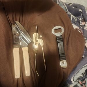 * Can openers and bottle openers